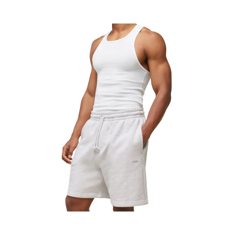 Gymshark Everywear Sweat Shorts Regular Fit Soft Grey Marl
