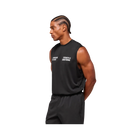 Gymshark GFX Conditioning 5 OS Synthetic Cut Off Oversized Fit Black