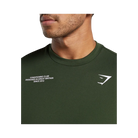 Gymshark Conditioning Club Tank Oversized Fit Trail Green