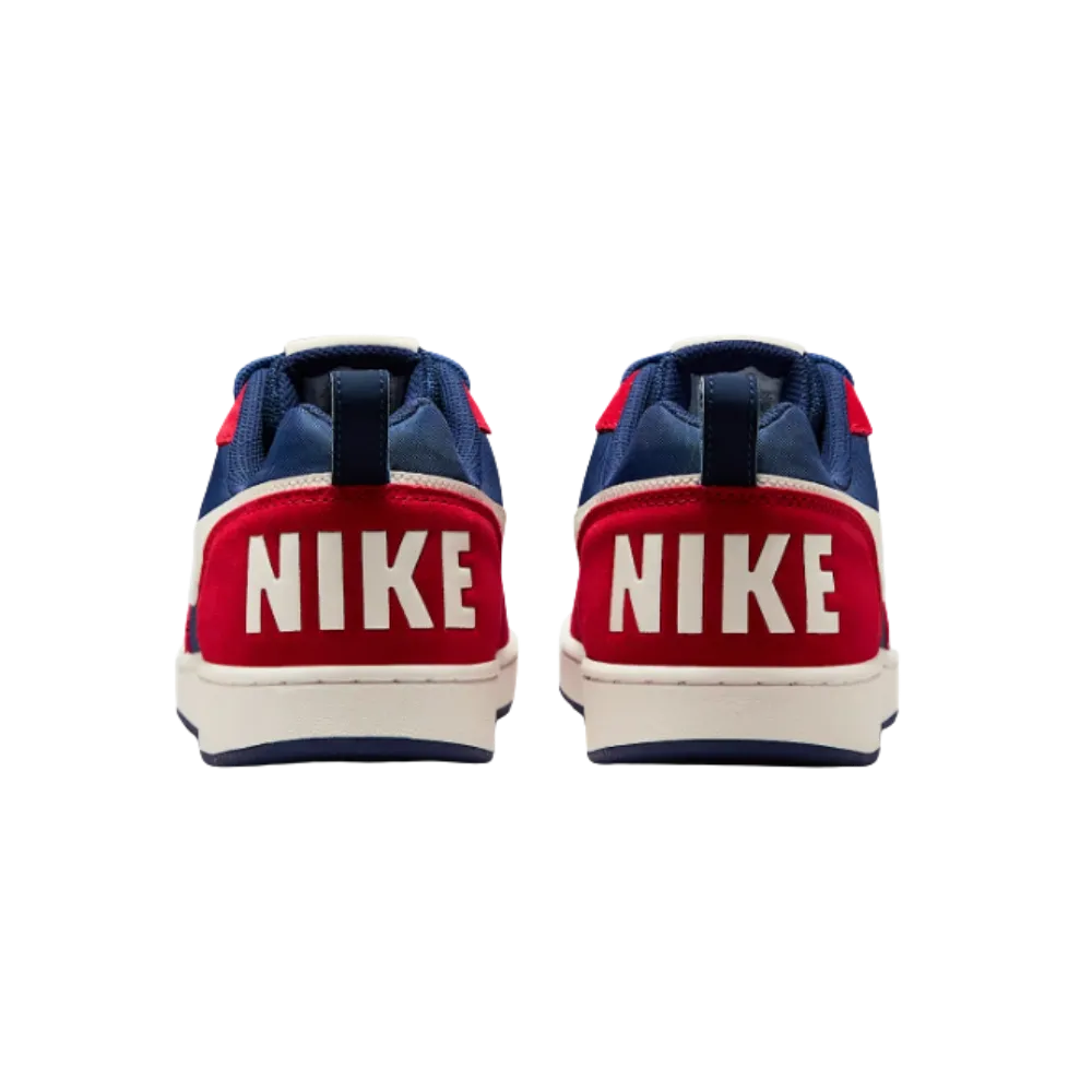 Nike Court Borough Low Premium Sneaker Navy Red