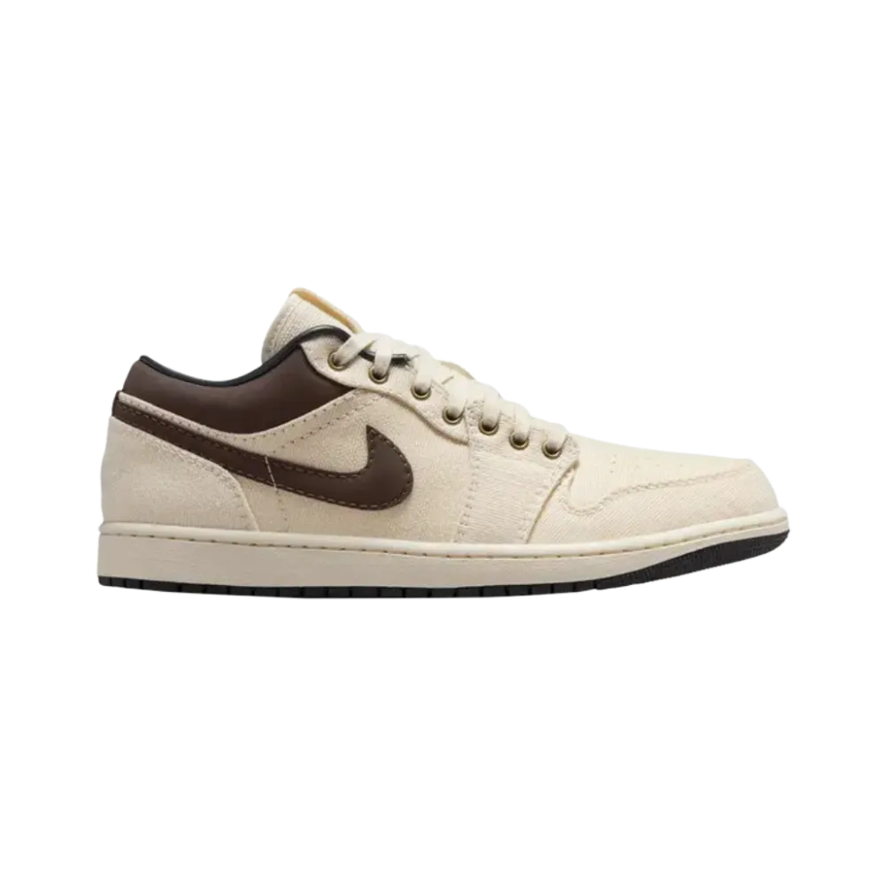 Air Jordan 1 Low Premium 'Ivory Baroque Brown'