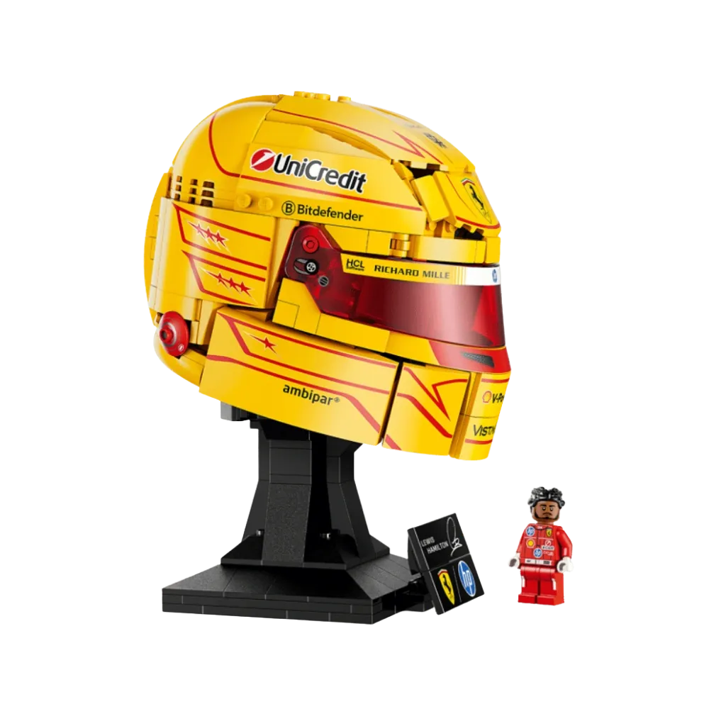 Lego Scuderia Ferrari HP Lewis Hamilton Helmet