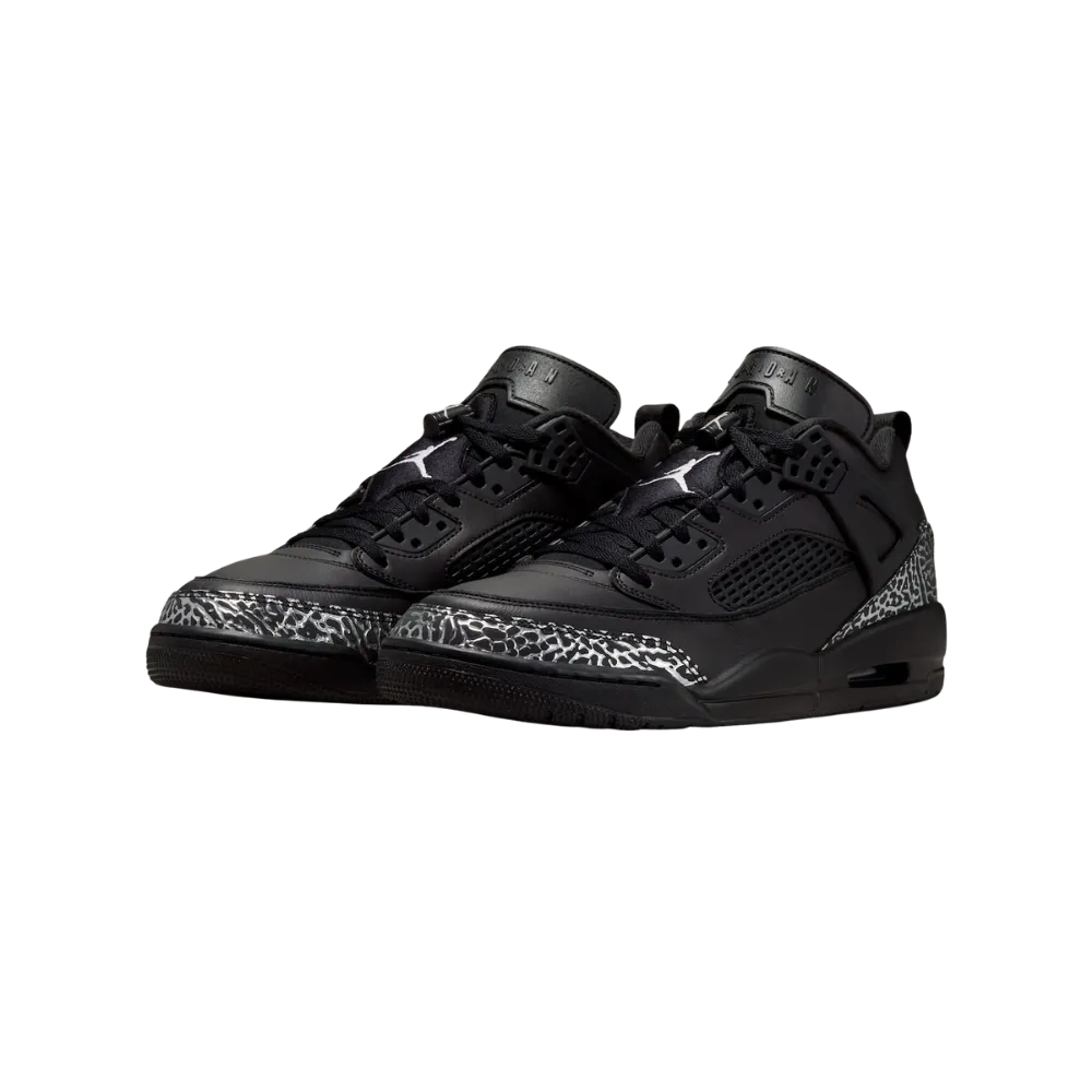 Jordan Spiz'ike Low Black Metallic Silver