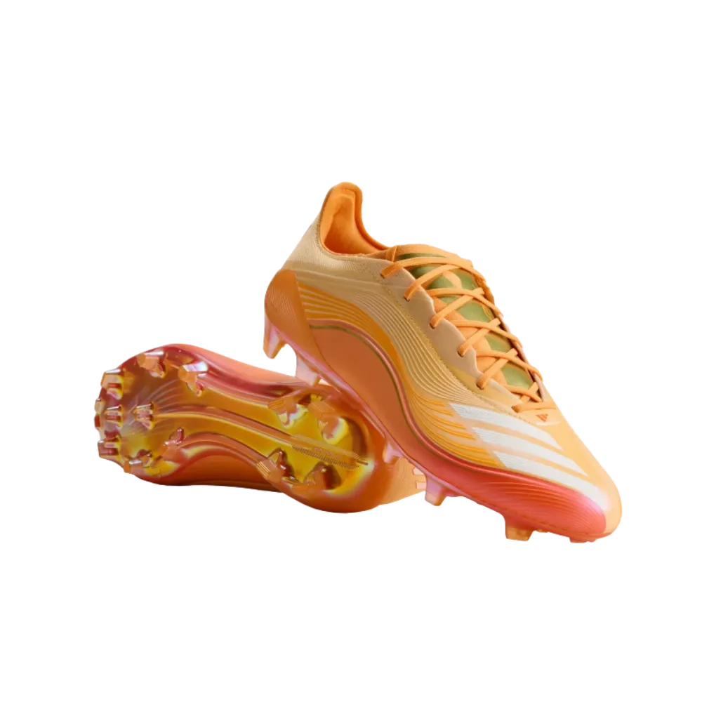 Adidas F50 Messi Elite Firm Ground Soccer Cleats Ice Tangerine
