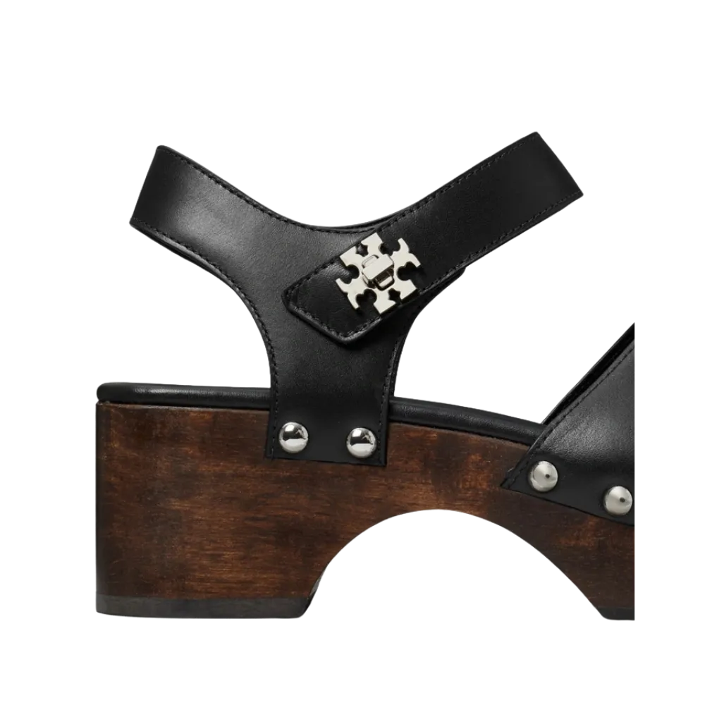 Tory Burch Turnlock Clog Perfect Black