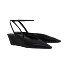Tory Burch Pavé Wedge Perfect Black