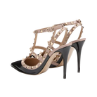 Valentino Patent Rockstud Caged Pump 100mm Black