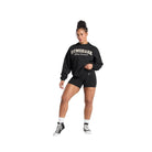 Gymshark Lifting Essentials Graphic Brushed Oversized Sweatshirt Black