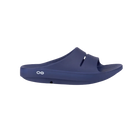 Oofos OOahh Slide Sandal Navy