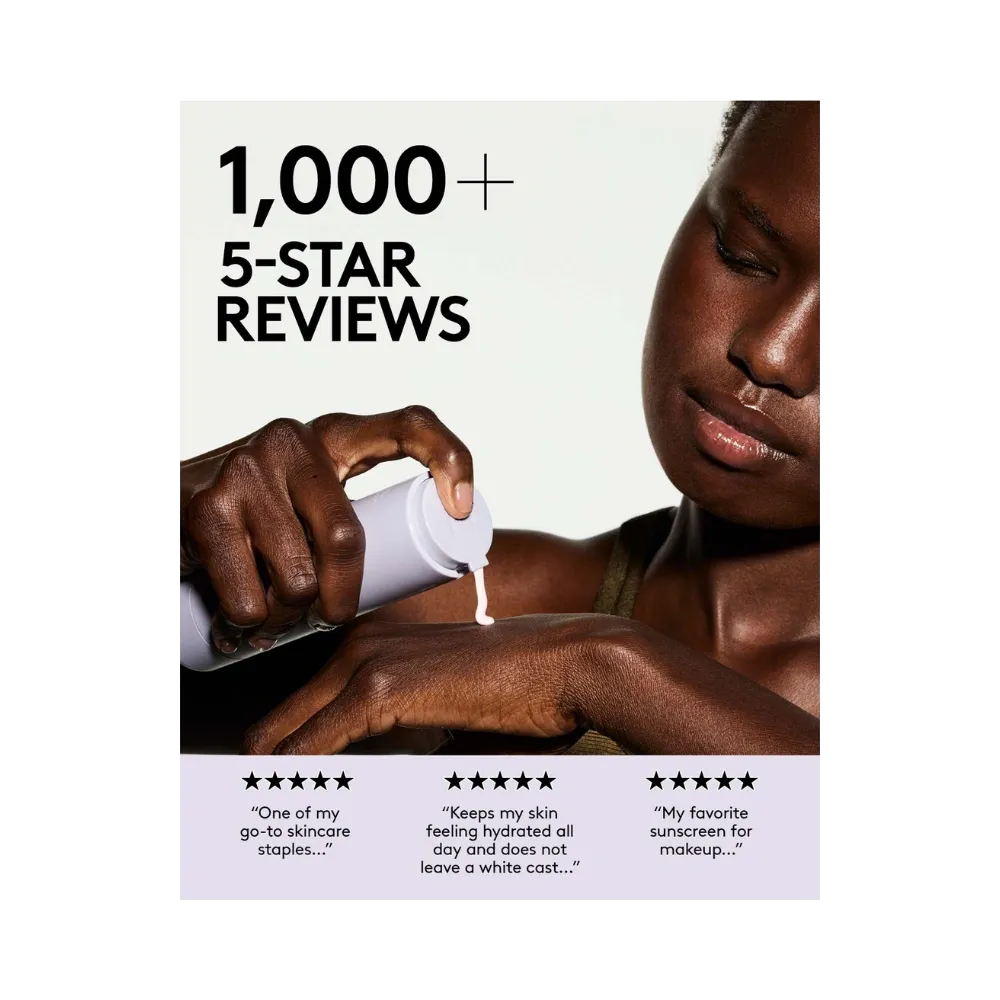 Fenty Hydra Vizor Invisible Moisturizer Broad Spectrum SPF 30 Sunscreen with Niacinamide + Kalahari Melon