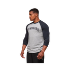 Gymshark GSLC Raglan 3/4 Sleeve T-Shirt - Heavy Blue