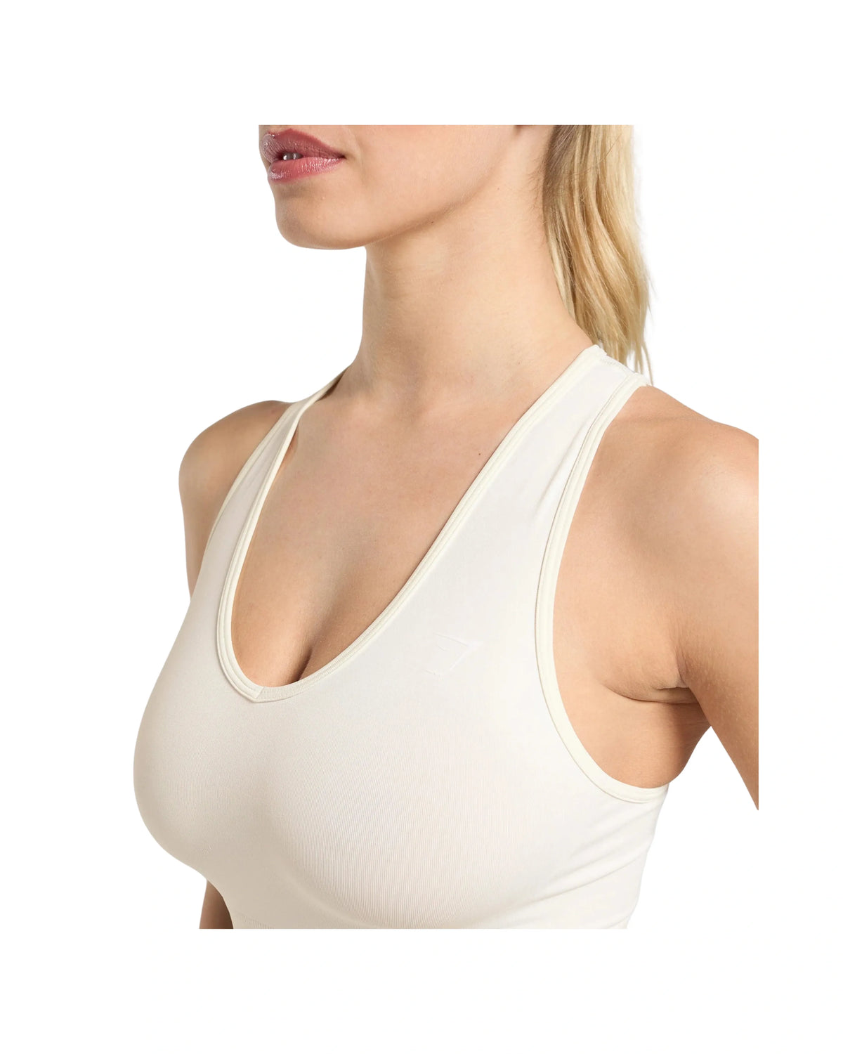 Gymshark Everyday Seamless Crop Tank Soft White