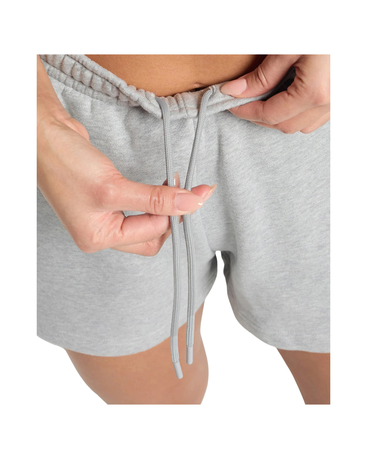 Gymshark Rest Day Sweats 2.0 Shorts regular fit Light Grey Core Marl