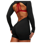 Gymshark Lifting Dipped Waistband All-In-One Black