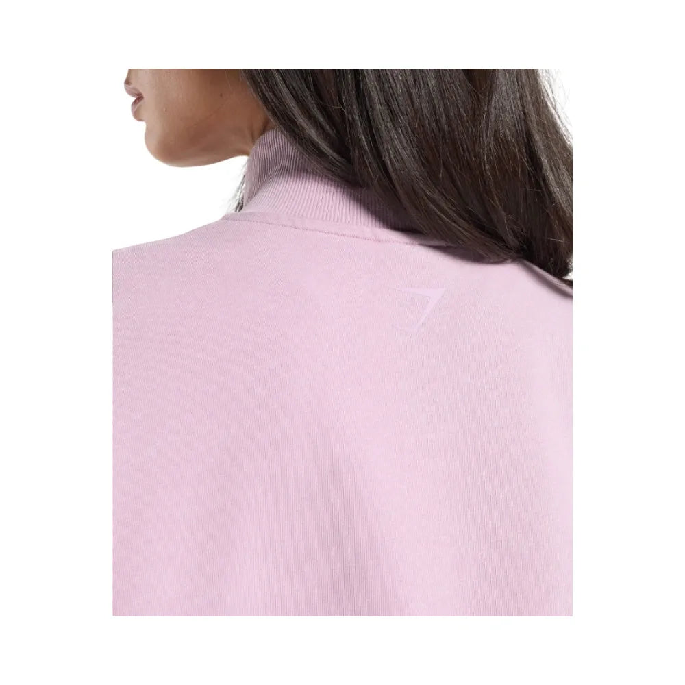 Gymshark Whitney 1/4 Zip Warm Lilac