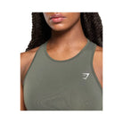 Gymshark Everyday Seamless Tight Fit Tank Strength Green