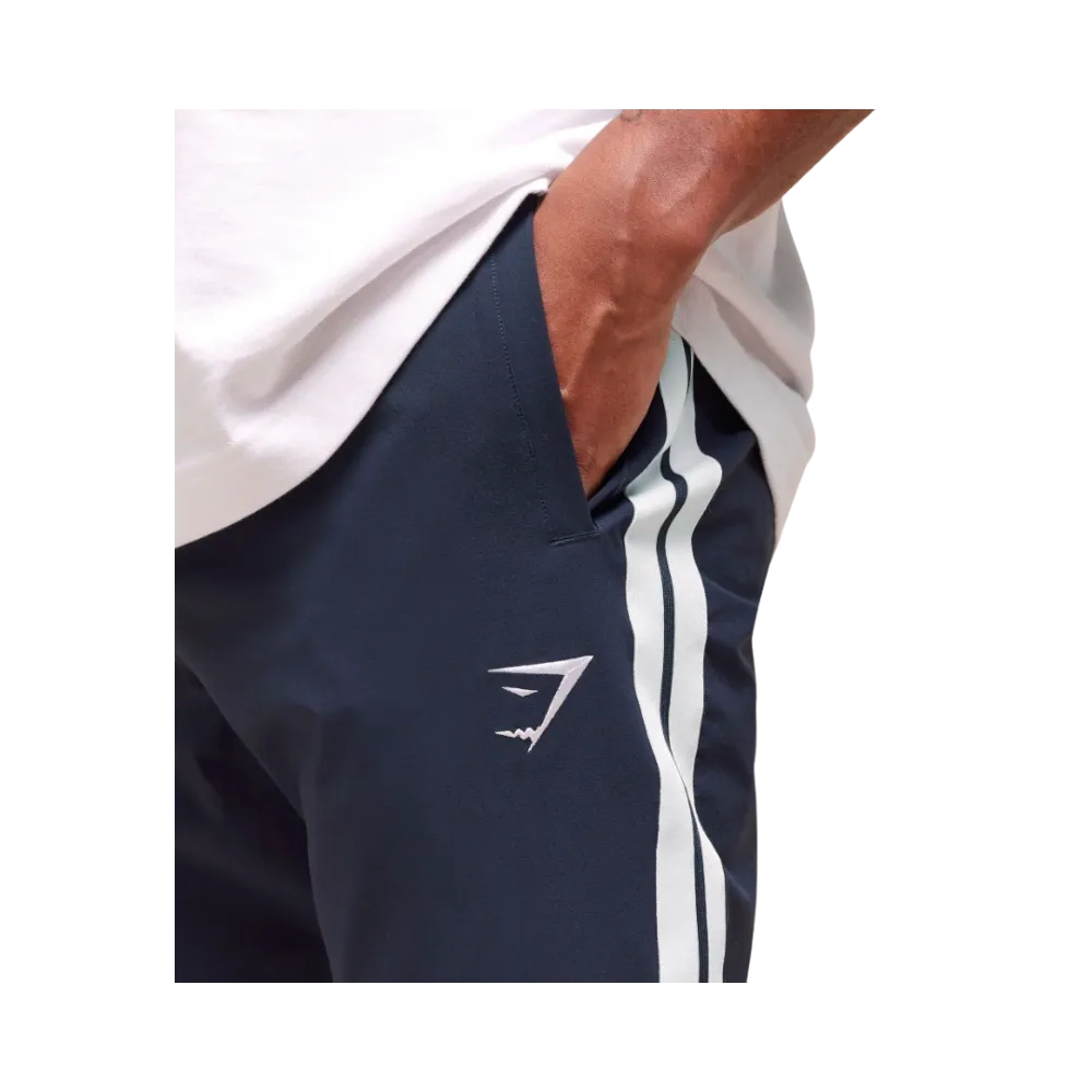 Gymshark Retro Side Stripe Joggers Heavy Blue