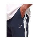 Gymshark Retro Side Stripe Joggers Heavy Blue