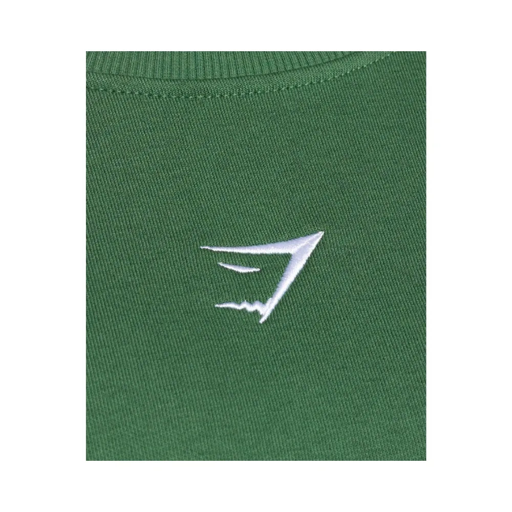 Gymshark Training Oversized Fleece Sweatshirt Classic Green