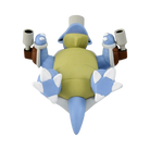 Moncolle EXESP-14 Mega Blastoise Takara Tomy Pokémon Monster Collection Action Figure