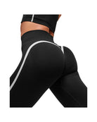 Gymshark Lift Varsity Seamless Leggings Black