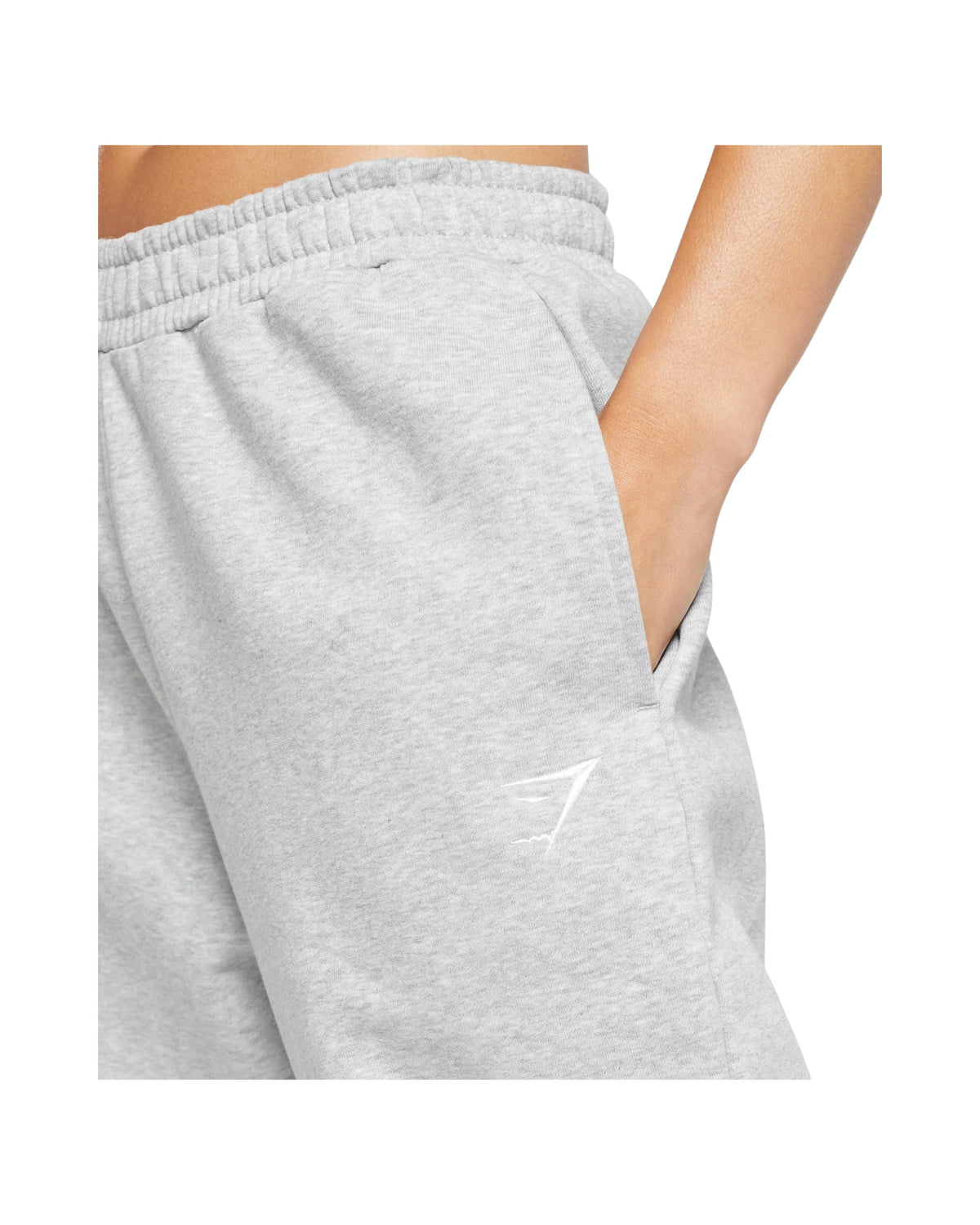 Gymshark Training Fleece Joggers Regular fit Light Grey Core Marl