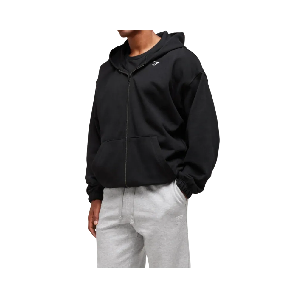 Gymshark Crest Straight Leg Joggers Light Grey Marl