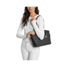 Michael Kors Marilyn Medium Saffiano Leather Tote Bag Black
