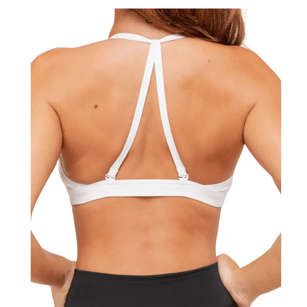 Gymshark Graphic Sports Bra White