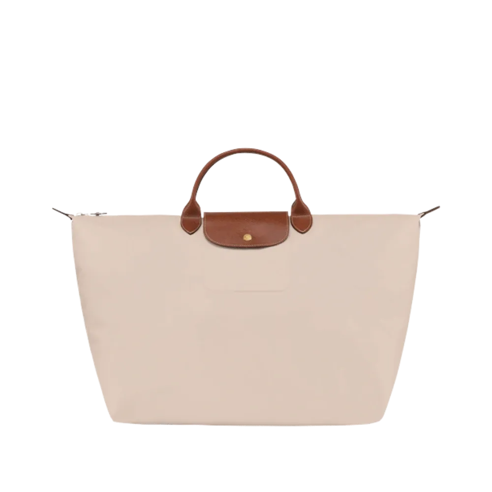 Longchamp Le Pliage Original L Travel bag Paper - Recycled canvas