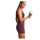 Nike X Skims Matte Women's High-Waisted 3" Boyshorts CURRANT