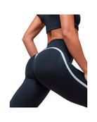 Gymshark Lift Varsity Seamless Leggings Heavy Blue