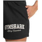 Gymshark Lifting Essentials Graphic Brushed 4' Shorts Black