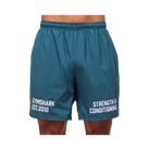 GymShark S&C Graphic 7" Shorts Success Blue