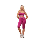 Gymshark Retro Sports Bra - Light Support Winning Pink