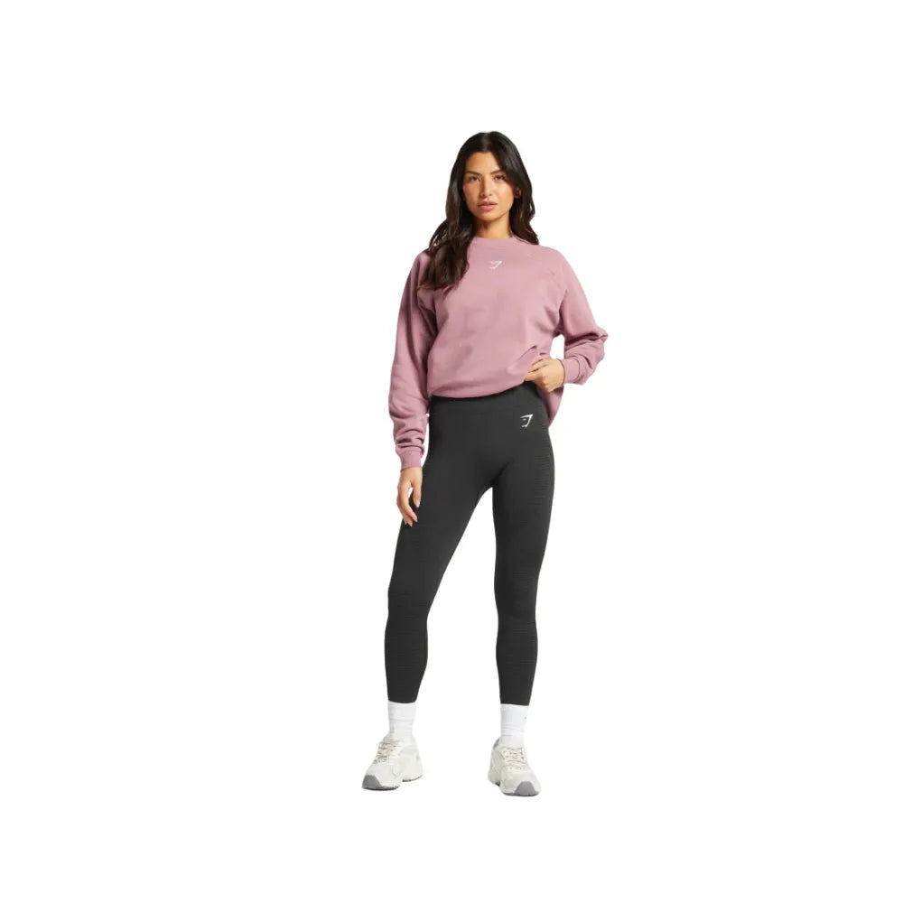 Gymshark Training Oversized Fleece Sweatshirt Calm Pink