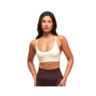 Gymshark Everyday Seamless Racerback Sports Bra - Light Support Soft White