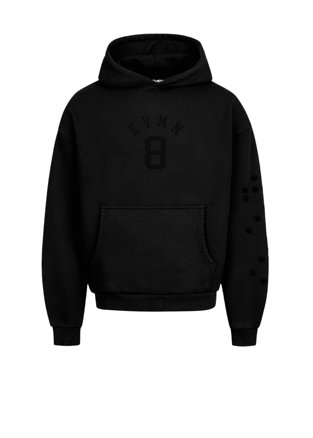 EVEMEN CLUB HOODIE - BLACK