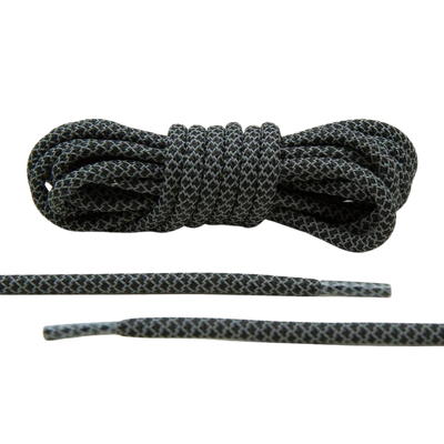 Black Rose Reflective Shoelaces | Yeezy Laces, Nike Laces By KNOTTY