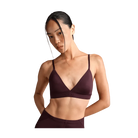 Nike x Skims Shine Women's Triangle Bra CURRANT