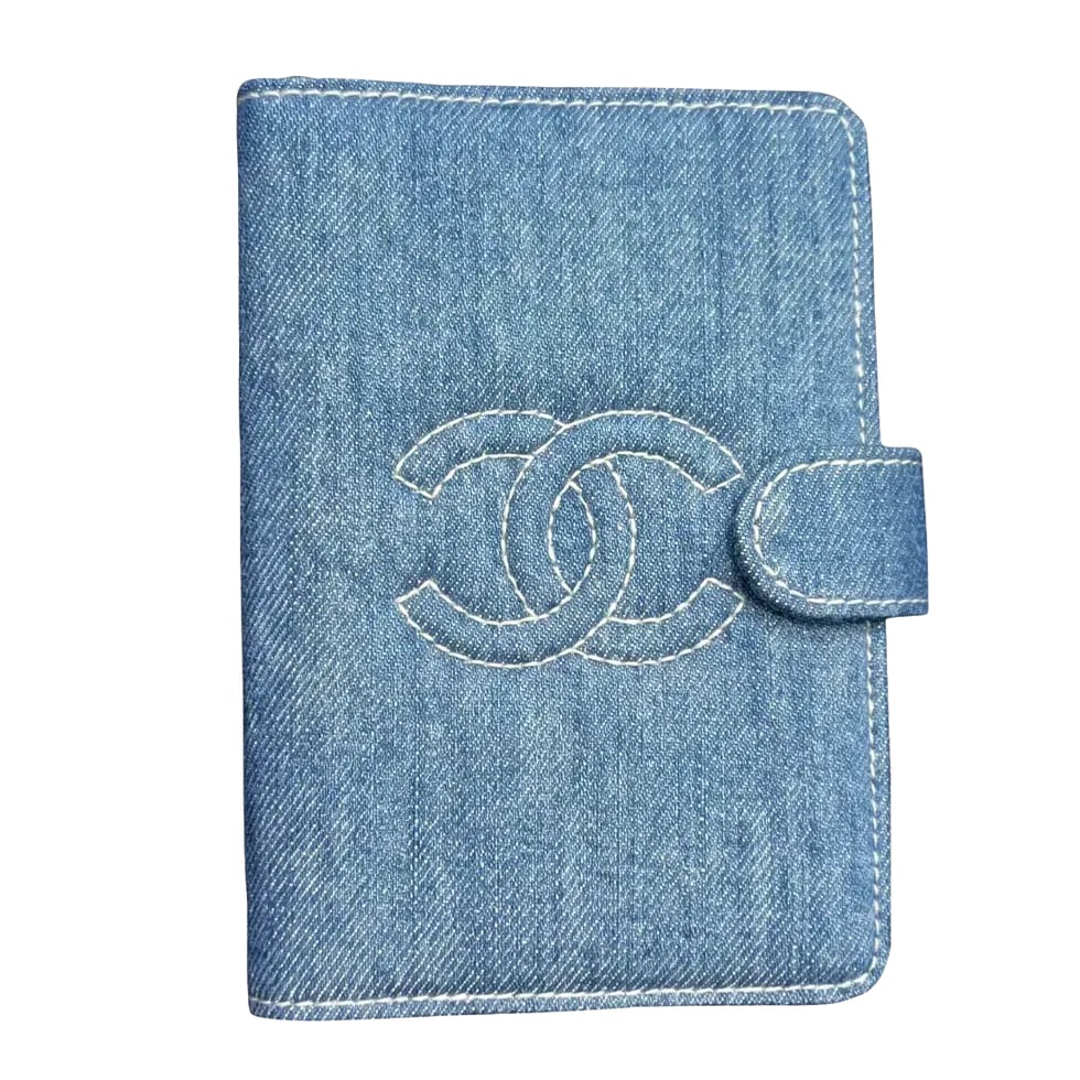 Chanel Denim Passport Holder