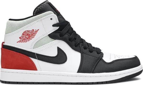 Air Jordan 1 Mid SE "Red Black Toe" - dawntown