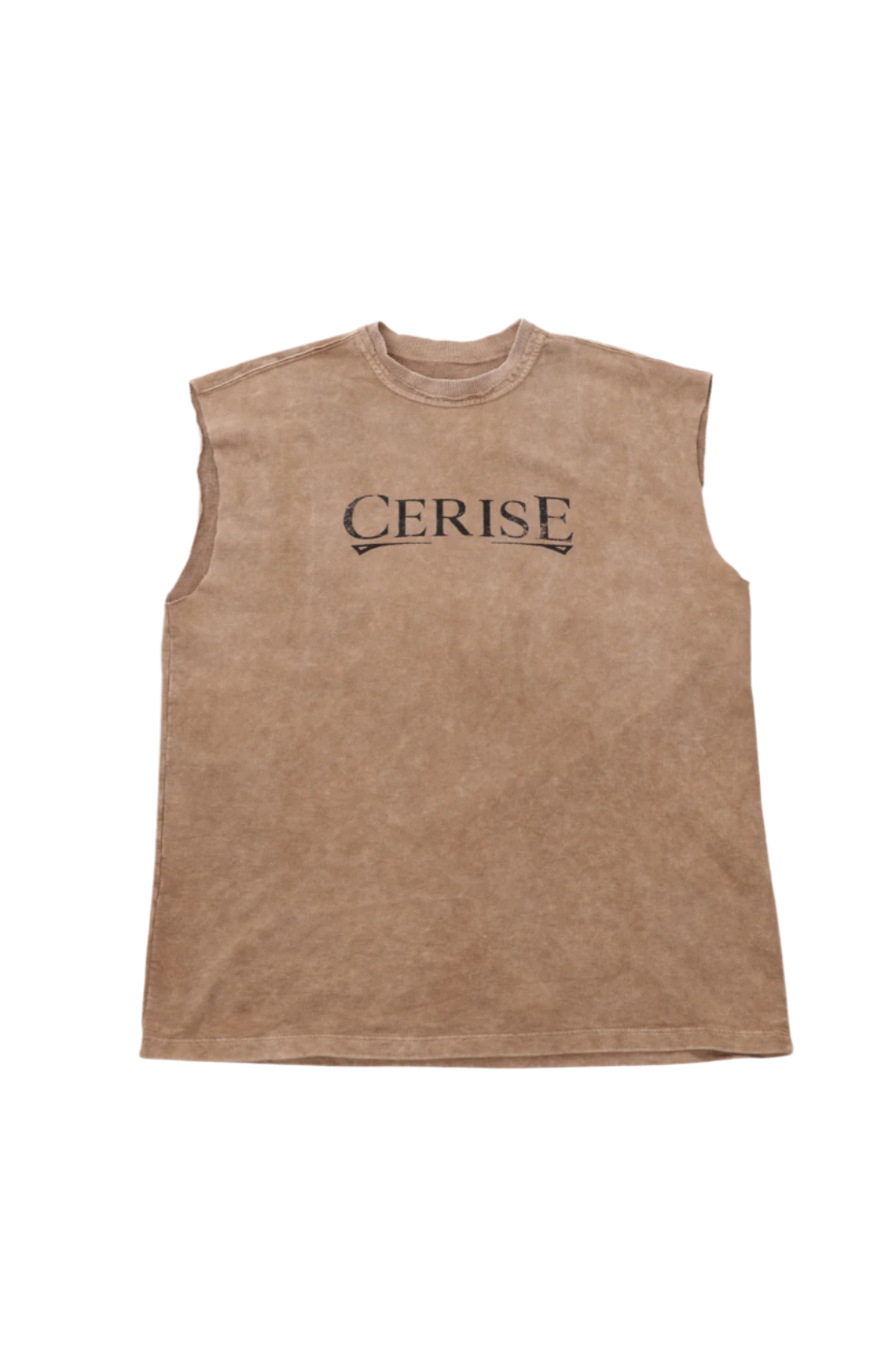 CERISE BEIGE MUSCLE TEE