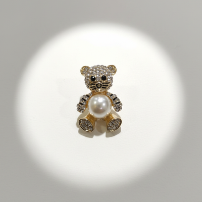 Pearl Teddy Sneaker Charm | Premium Shoe Charm for Nike, Jordan & Adidas By KNOTTY