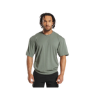 Gymshark Power T-Shirt Oversized Fit Unit Green