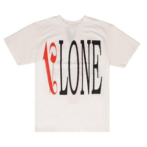 Vlone x Palm Angels Logo T-Shirt "White/Red" - dawntown