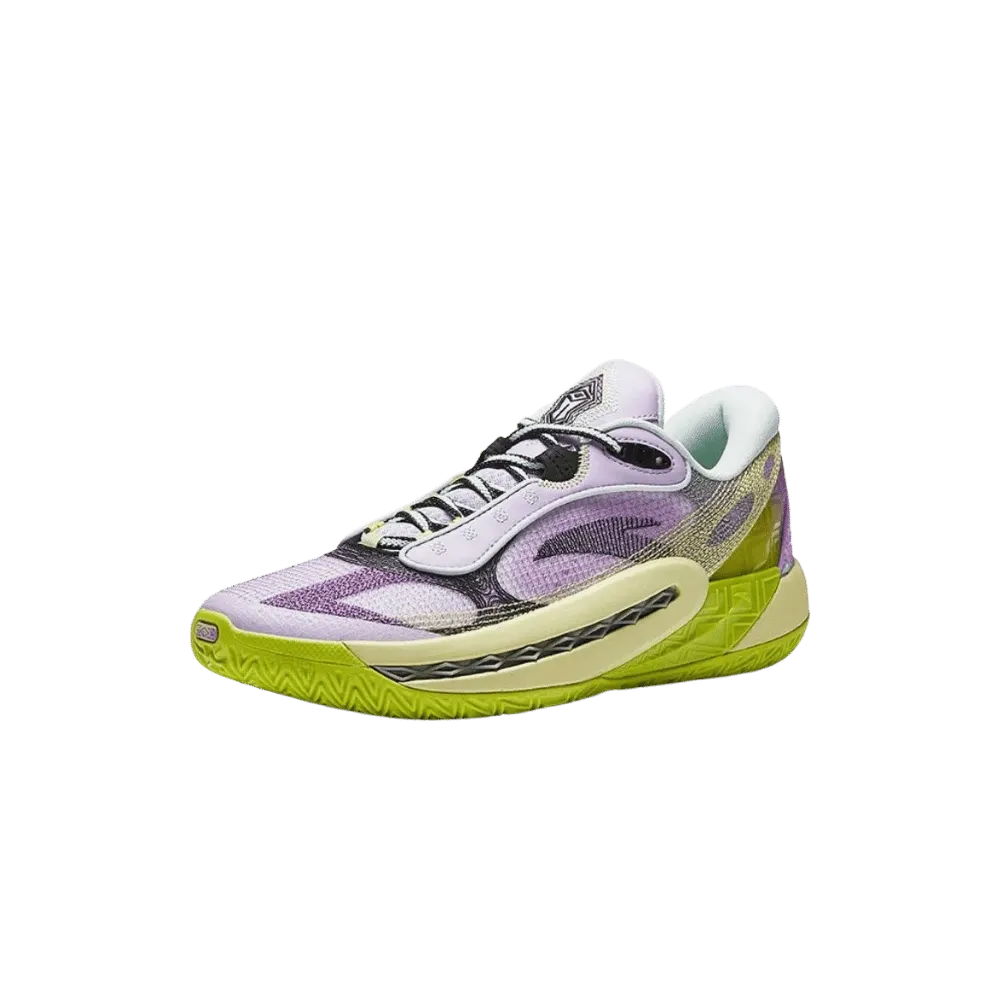 Anta Shockwave 6 purple green