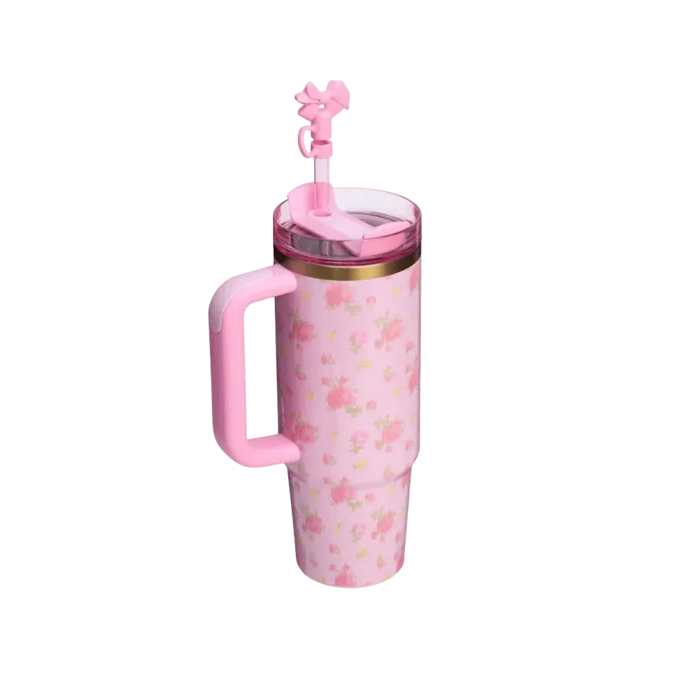 Stanley 1913 x LoveShackFancy Quencher H2.0 Flowstate™ Tumbler Ibiza Sunset
