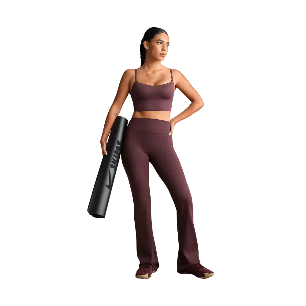 Nike X Skims Matte Women's High-Waisted Slim Flared Leggings CURRANT