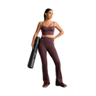 Nike X Skims Matte Women's High-Waisted Slim Flared Leggings CURRANT